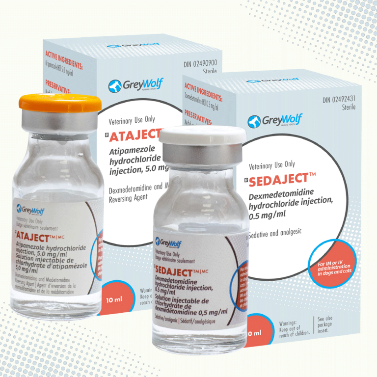 New! Ataject™ and Sedaject™ Grey Wolf Animal Health